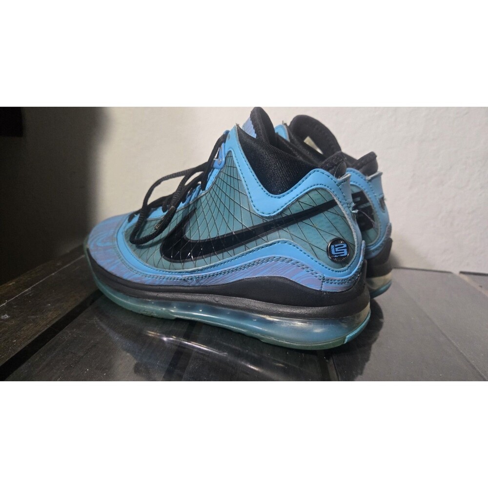 Nike Lebron James 7 VII All Star Chlorine Blue Black Copa CU5646 400 Size 4.5
